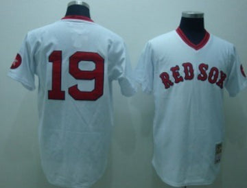 Lynn Boston Red Sox white Throwback jersey