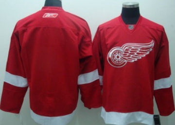 Custom Detroit Red Wings red jersey
