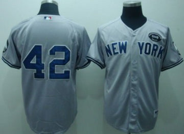NY Rivera New York Yankees gray jersey