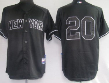 Posada New York Yankees black jersey