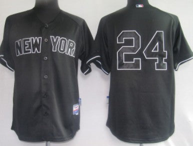 Cano New York Yankees black jersey