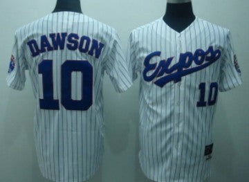 Andre Dawson Washington Nationals white Throwback jersey
