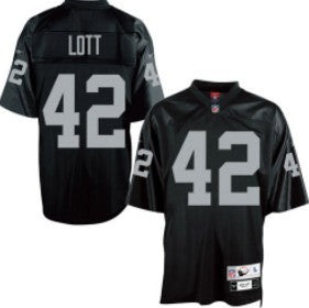 Lott Las Vegas Raiders black Throwback jersey