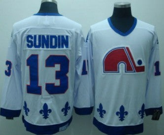Mats Sundin Colorado Avalanche white Throwback jersey