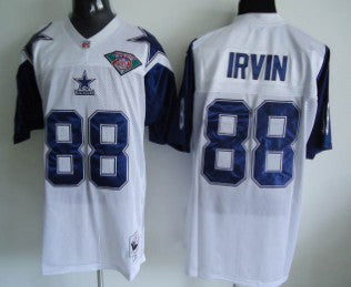 Michael Irvin Dallas Cowboys white Throwback jersey