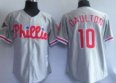 Daulton Philadelphia Phillies gray Throwback jersey