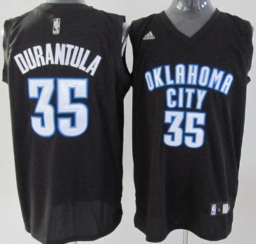 Durantula Oklahoma City Thunder black Fashion jersey