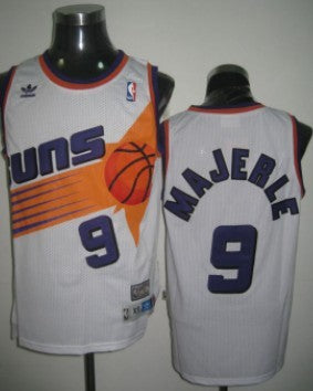 Dan Majerle Phoenix Suns white Throwback jersey