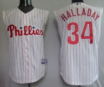 Roy Halladay Philadelphia Phillies white jersey