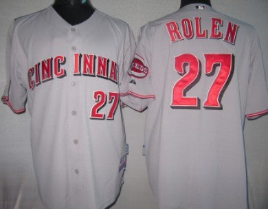 Rolen Cincinnati Reds gray jersey