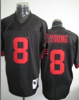 Young San Francisco 49ers black jersey