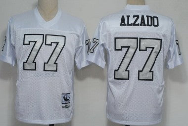 Lyle Alzado Las Vegas Raiders white Throwback jersey