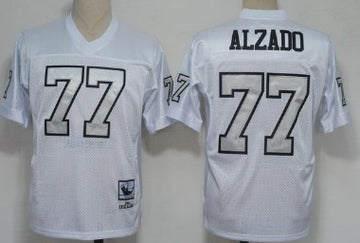 Lyle Alzado Las Vegas Raiders white Throwback jersey
