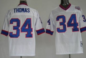 Thurman Thomas Buffalo Bills white Throwback jersey