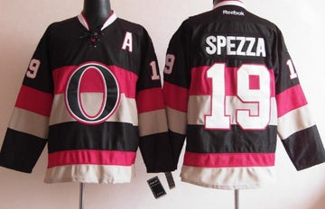 Jason Spezza Ottawa Senators black Third jersey