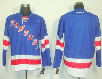 Custom New York Rangers blue jersey