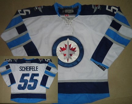 Mark Scheifele Winnipeg Jets white jersey