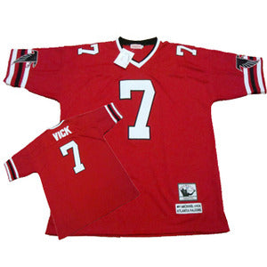 Michael Vick Atlanta Falcons red Throwback jersey