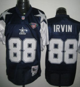 Michael Irvin Dallas Cowboys blue Throwback jersey