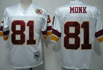 Art Monk Washington Commanders white Throwback jersey