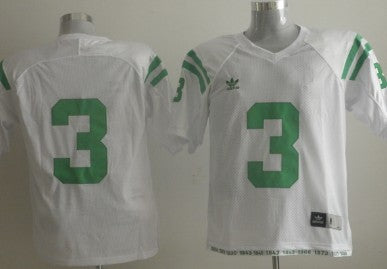 Joe Montana Under The Notre Dame Fighting Irish white jersey
