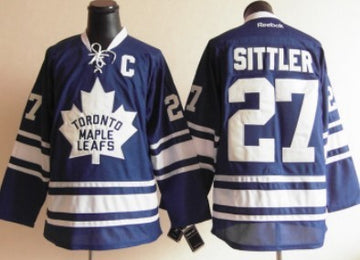 Darryl Sittler Toronto Maple Leafs blue Third jersey