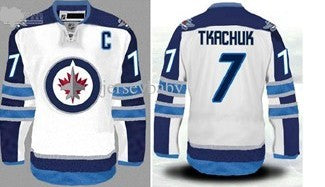 Keith Tkachuk Winnipeg Jets white jersey
