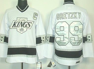 Wayne Gretzky Los Angeles Kings white jersey