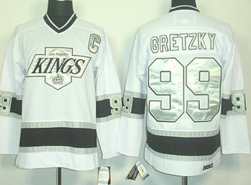 Wayne Gretzky Los Angeles Kings white jersey