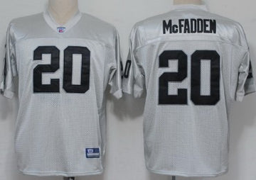 Darren Mcfadden Las Vegas Raiders gray jersey