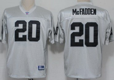 Darren Mcfadden Las Vegas Raiders gray jersey