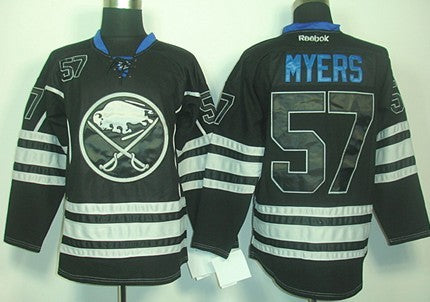 Tyler Myers Buffalo Sabres black jersey