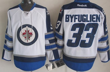 Dustin Byfuglien Winnipeg Jets white jersey