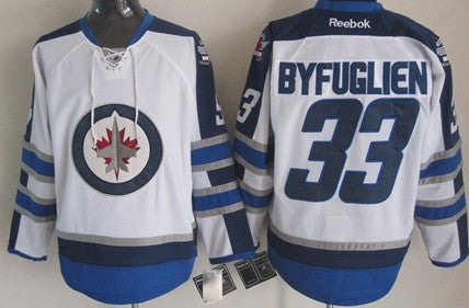 Dustin Byfuglien Winnipeg Jets white jersey