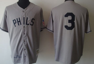 Chuck Klein Philadelphia Phillies gray Throwback jersey