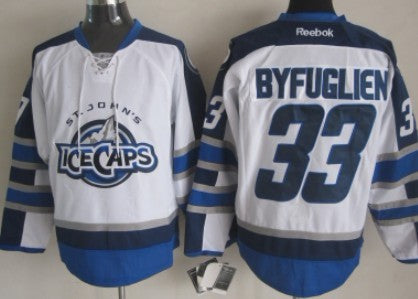 Dustin Byfuglien Winnipeg Jets white jersey