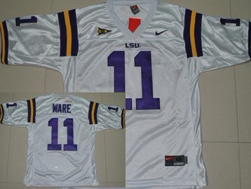 Spencer Ware LSU Tigers white jersey
