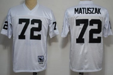 John Matuszak Las Vegas Raiders white Throwback jersey