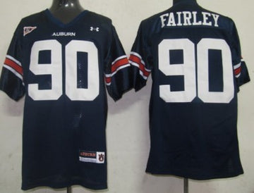 Nick Fairley Auburn Tigers navy jersey