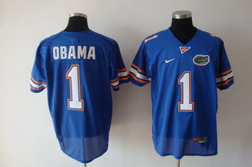 Obama Florida Gators blue jersey
