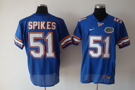 Spikes Florida Gators blue jersey