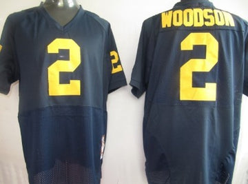 Blake Corum Michigan Wolverines navy jersey