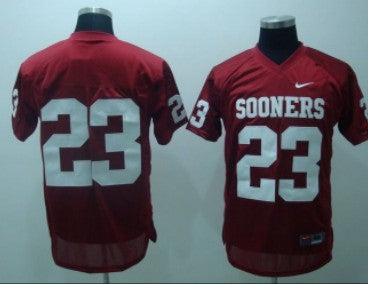 Oklahoma Sooners red jersey