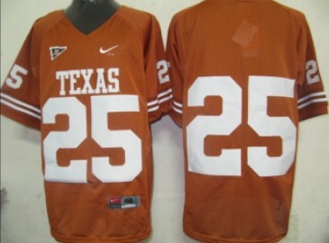 Texas Longhorns orange jersey