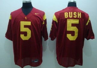 Bush USC Trojans red jersey