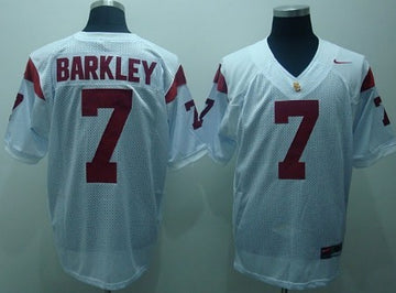 Matt Barkley USC Trojans white jersey