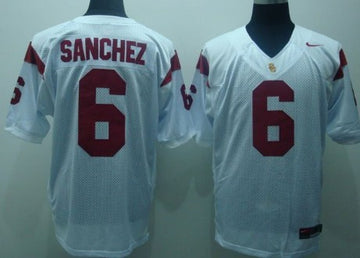 Sanchez USC Trojans white jersey