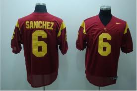 Sanchez USC Trojans red jersey