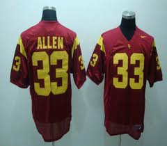 Allen USC Trojans red jersey