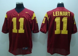 Leinart USC Trojans red jersey